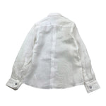 NEILL KATTER camicia tinta unita con bottoni in contrasto Bianco per Bambino VAR13 BIANCO NEILL KATTER