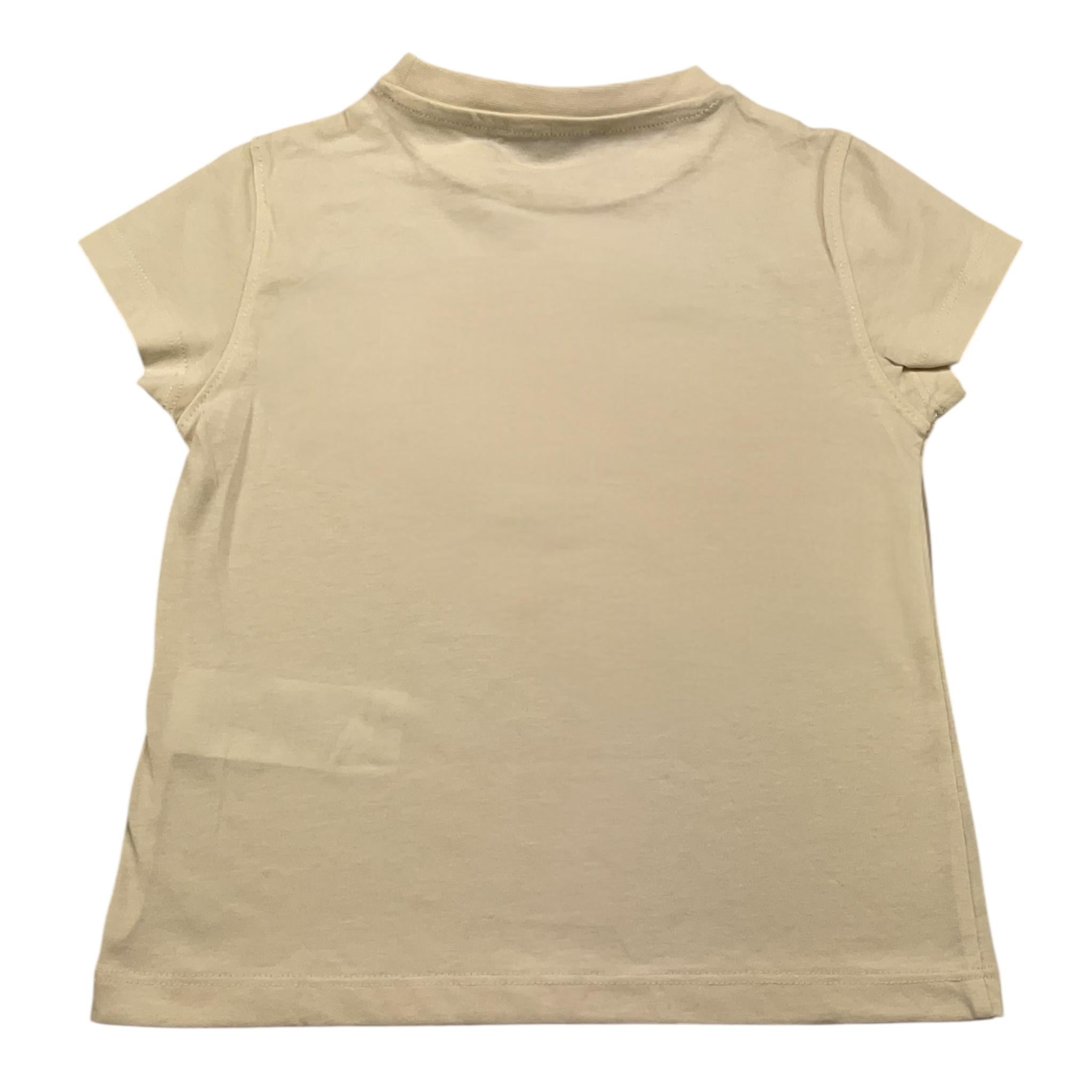 ICEBERG t-shirt girocollo tinta unita cn brillantini Panna per Bambina TISCE53563J PANNA ICEBERG