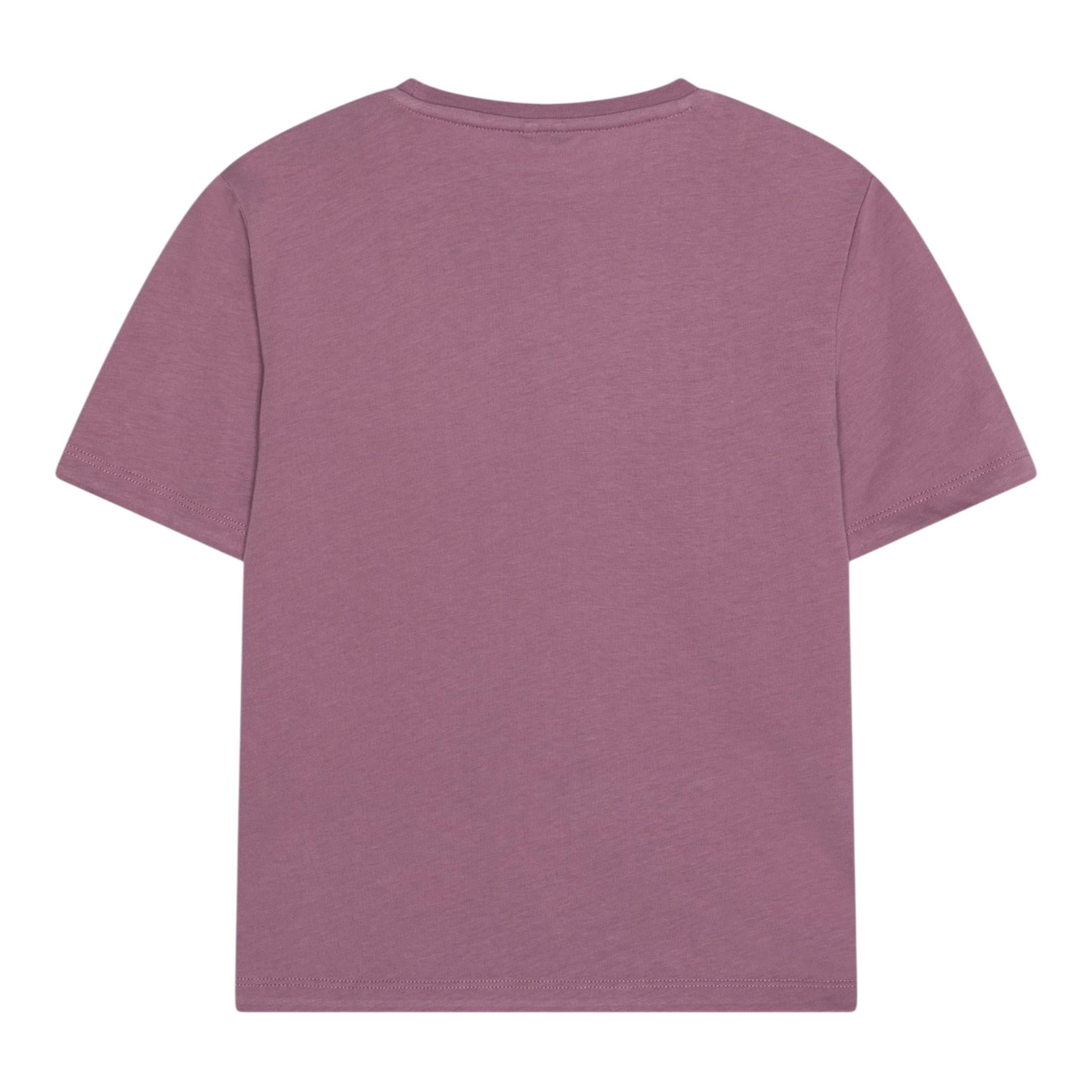 STELLA McCARTNEY t-shirt girocollo tinta unita con stampa Viola per Bambina TV8B31 VIOLA STELLA McCARTNEY