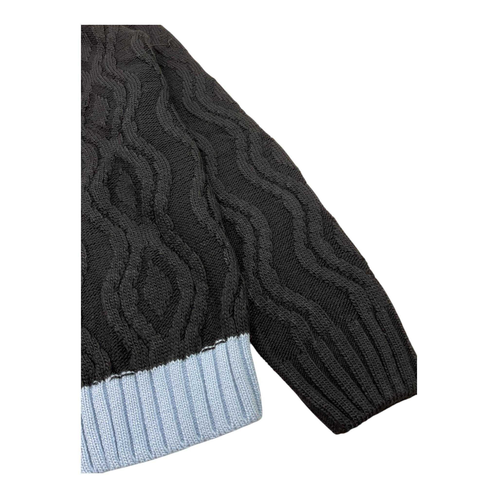 STAY STREET cardigan tricolore con bottoni Bianco/nero per Bambino 9095 BIANCO/NERO STAY STREET