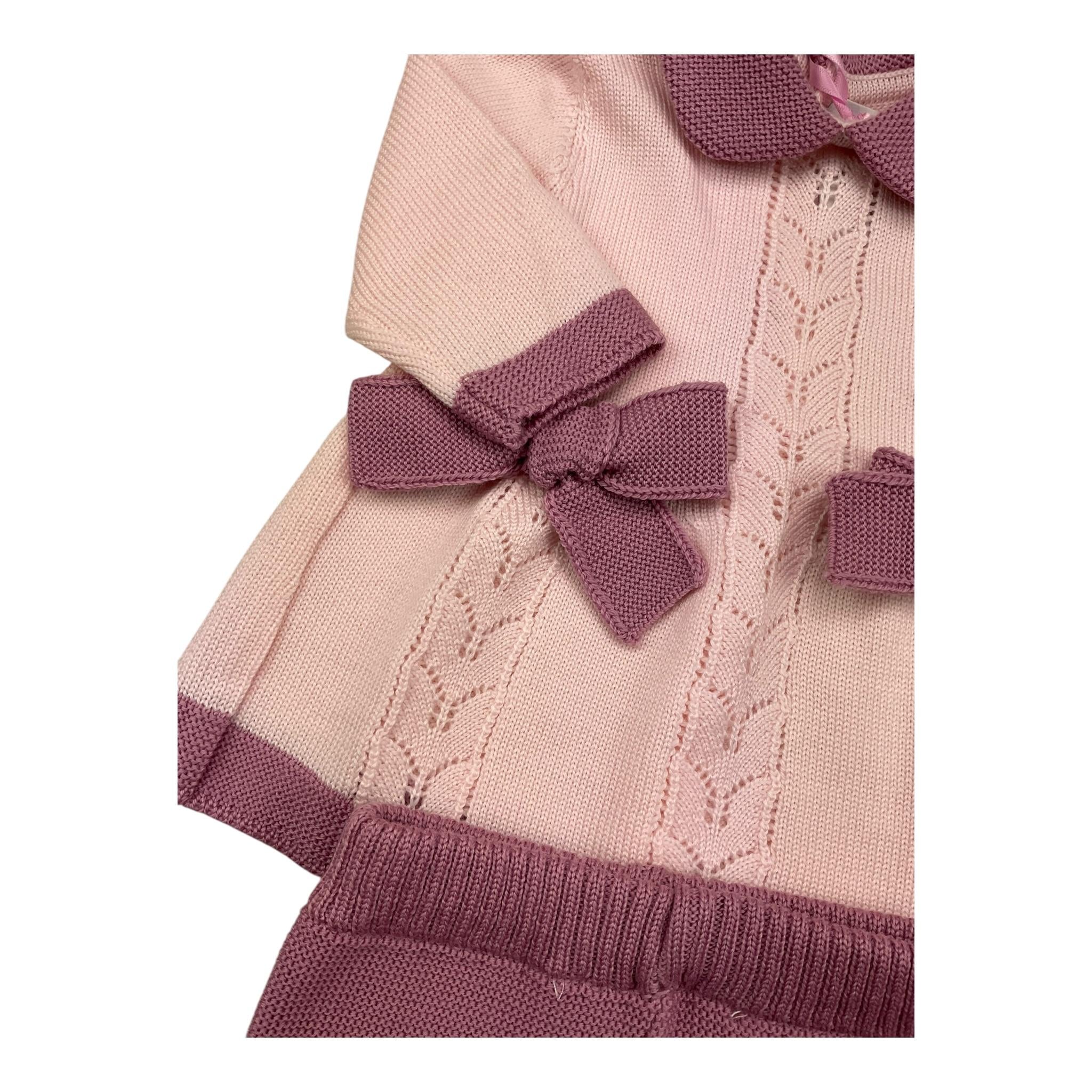 COLORI CHIARI completo 2 pezzi maglia-pantalone Rosa per Neonato FF217884 ROSA COLORI CHIARI