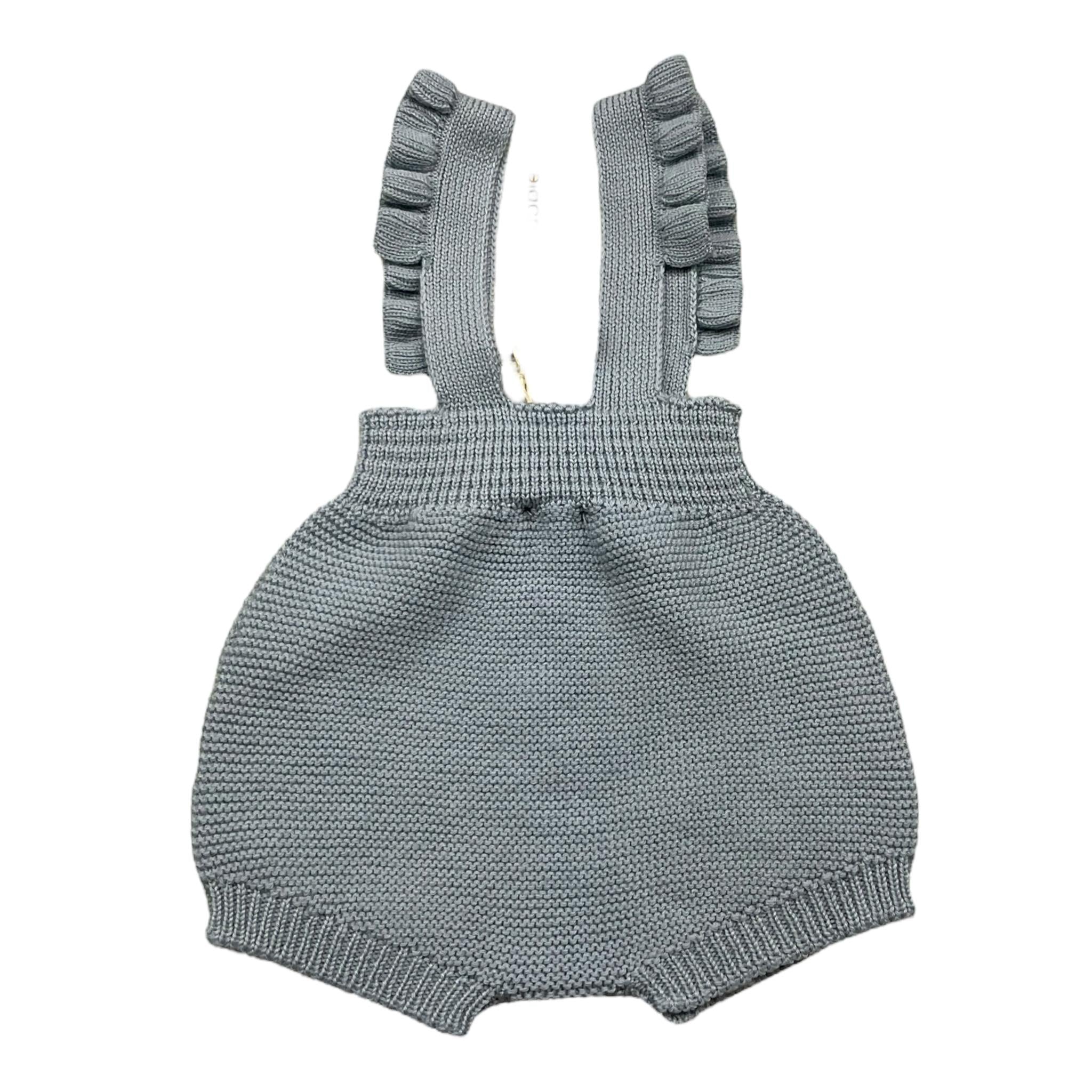 WEDOBLE pagliaccetto tinta unita con bretelle Azzurro per Neonata I2408305 AZZURRO WEDOBLE