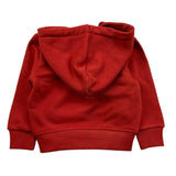 TRUSSARDI felpa con zip e cappuccio tinta unita Rosso per Neonato TIA25023 ROSSO TRUSSARDI