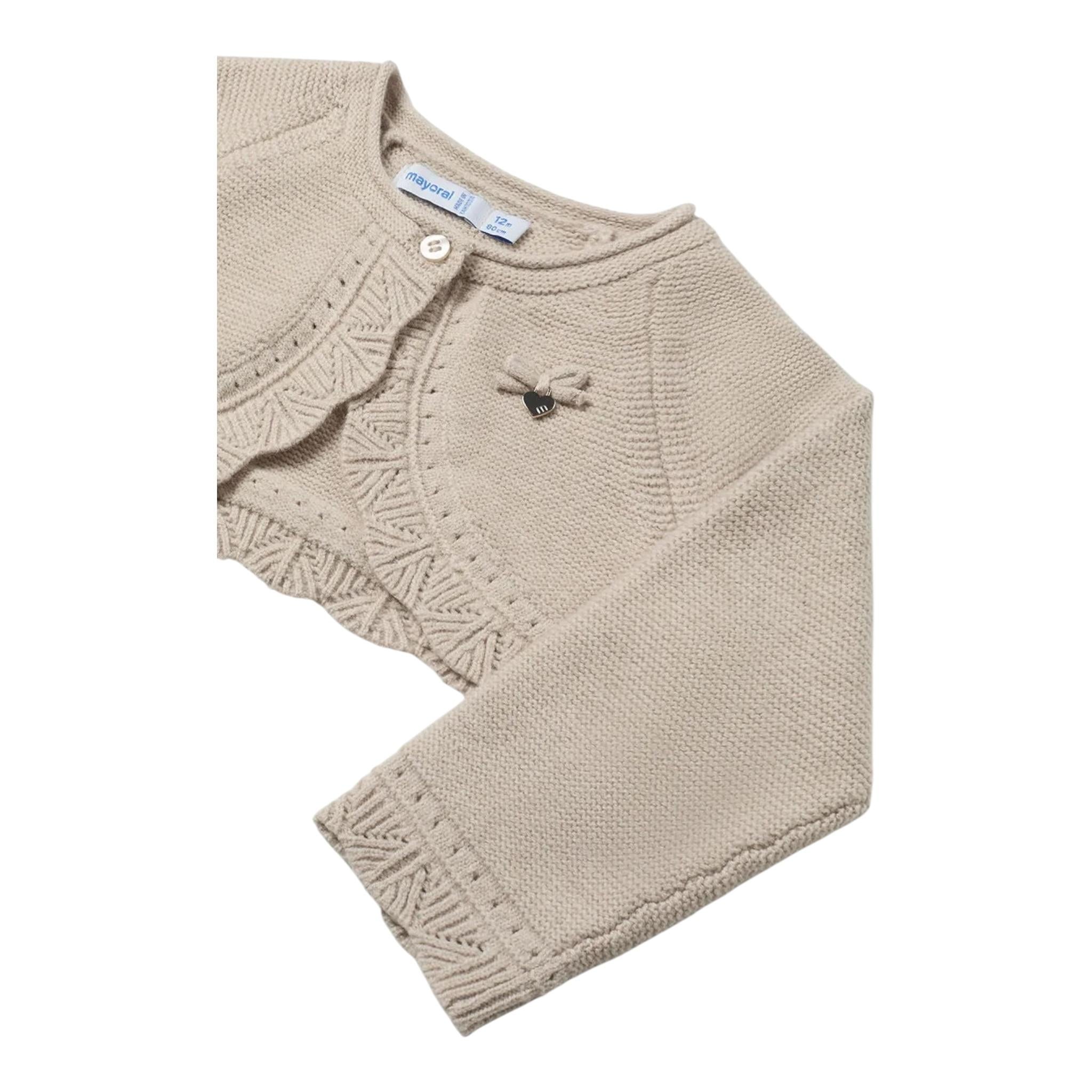 MAYORAL coprispalle tinta unita Beige per Bambina 308 BEIGE MAYORAL
