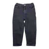 CALVIN KLEIN jeans tinta unita con girovita regolabile Nero per Neonato IB0IB00218 NERO CALVIN KLEIN