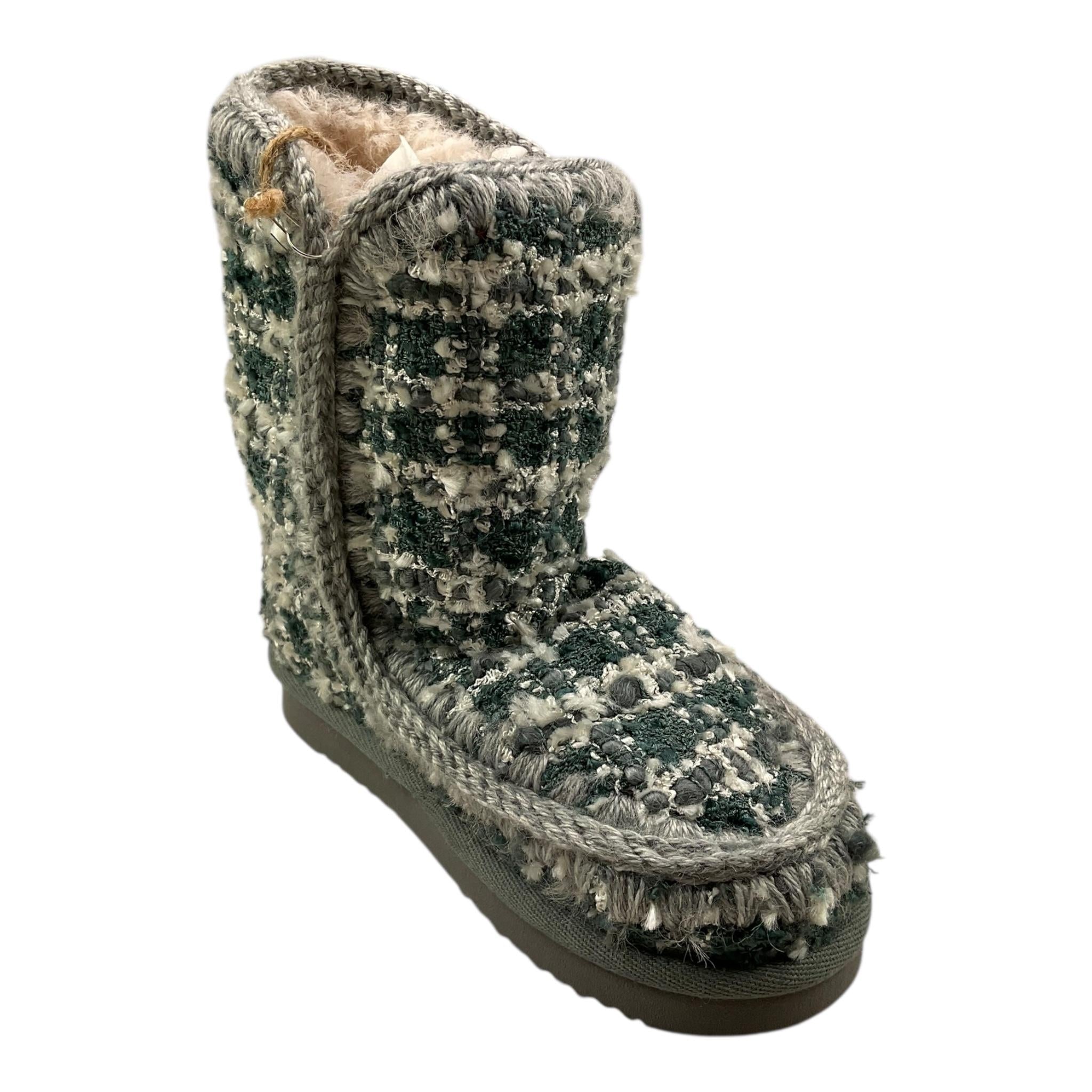 MOU stivali fantasia Grigio per Bambina MUFK101033K GRIGIO MOU