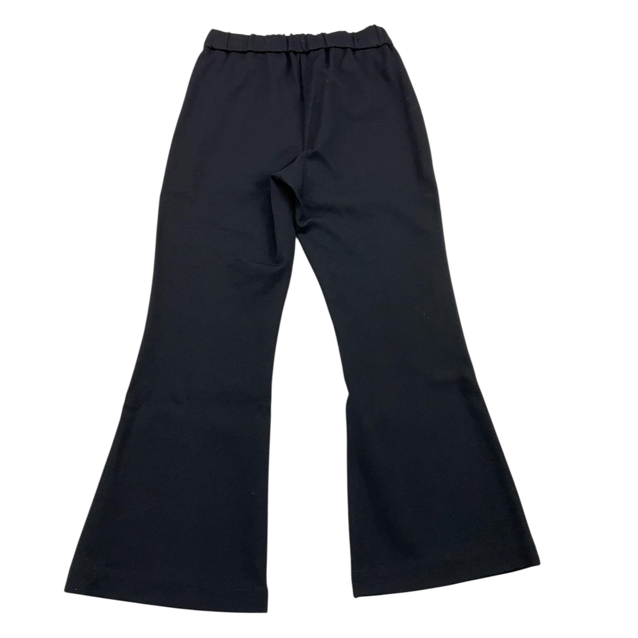 LIU JO pantalone tinta unita modello zampa in ecopelle Nero per Bambina KF4009X NERO LIU JO
