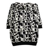 GAELLE abito tinta unita logato con cappuccio Bianco/nero per Bambina 2741VW00420XXX BIANCO/NERO GAELLE