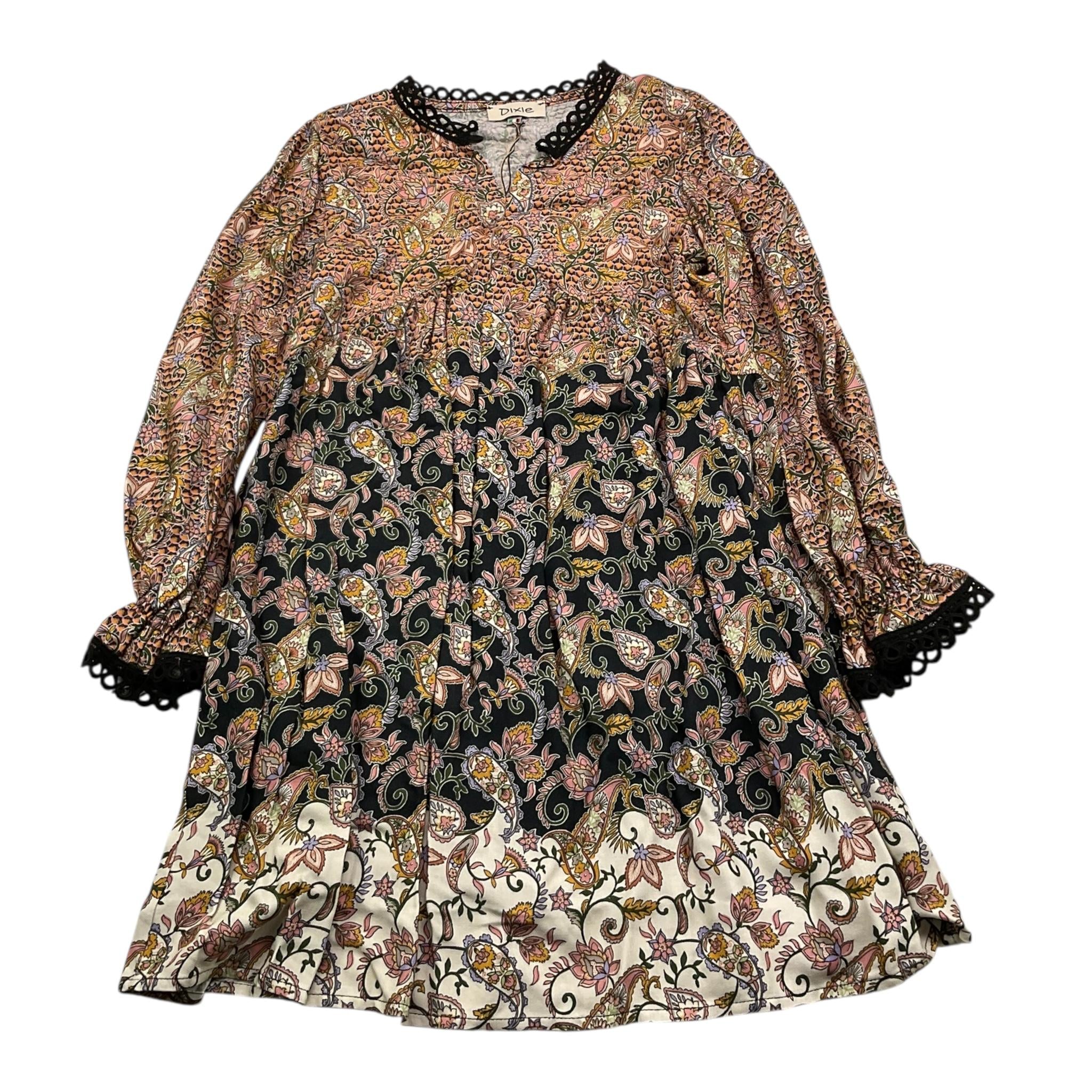 DIXIE abito manica lunga stampa fantasia Multicolor per Bambina AB3736G34 MULTICOLOR DIXIE