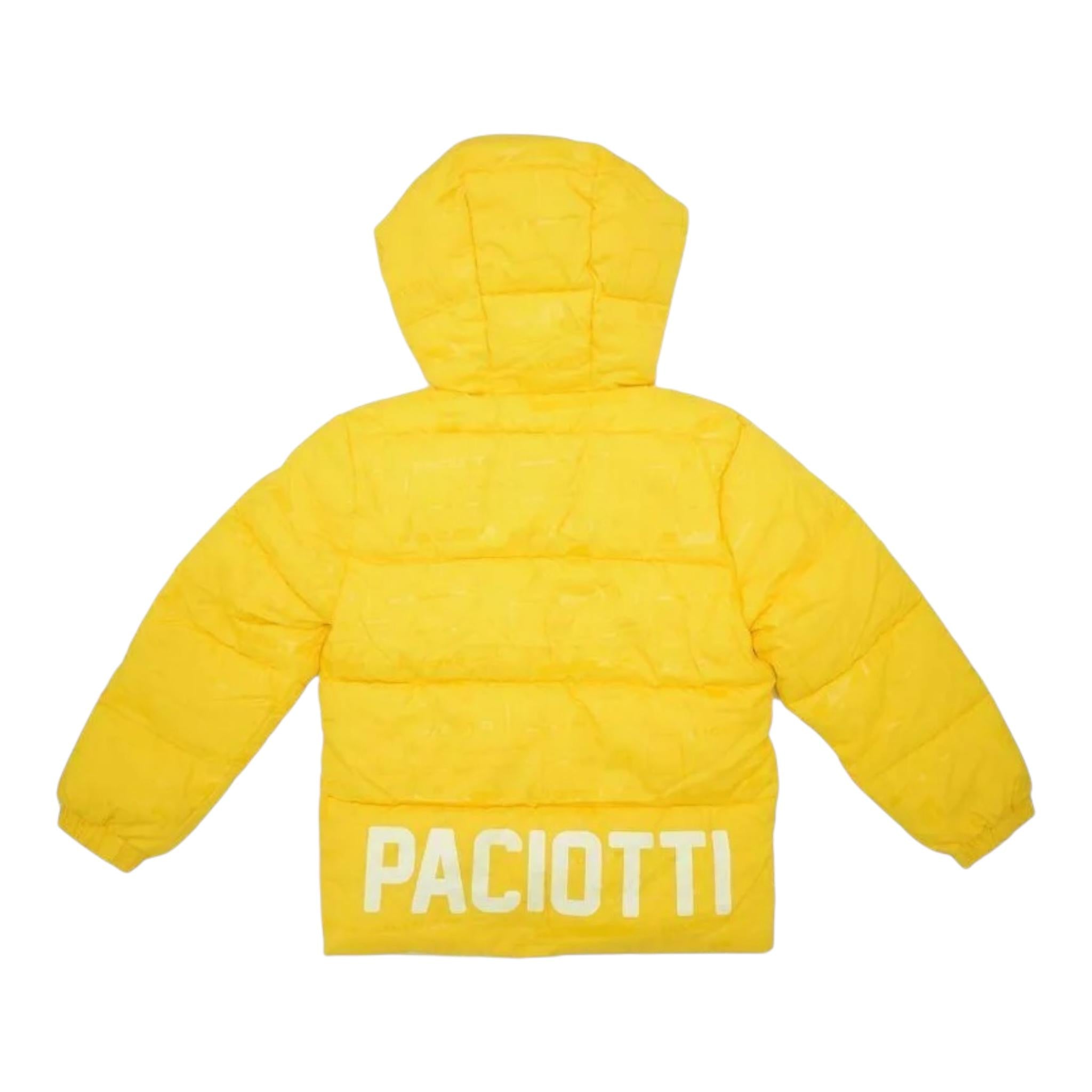 CESARE PACIOTTI giubbino tinta unita con cappuccio Giallo per Neonato GBP2202B GIALLO CESARE PACIOTTI