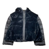 REFRIGUE giubbino reversibile con zip e cappuccio Nero per Bambina FHIEJF NERO REFRIGUE