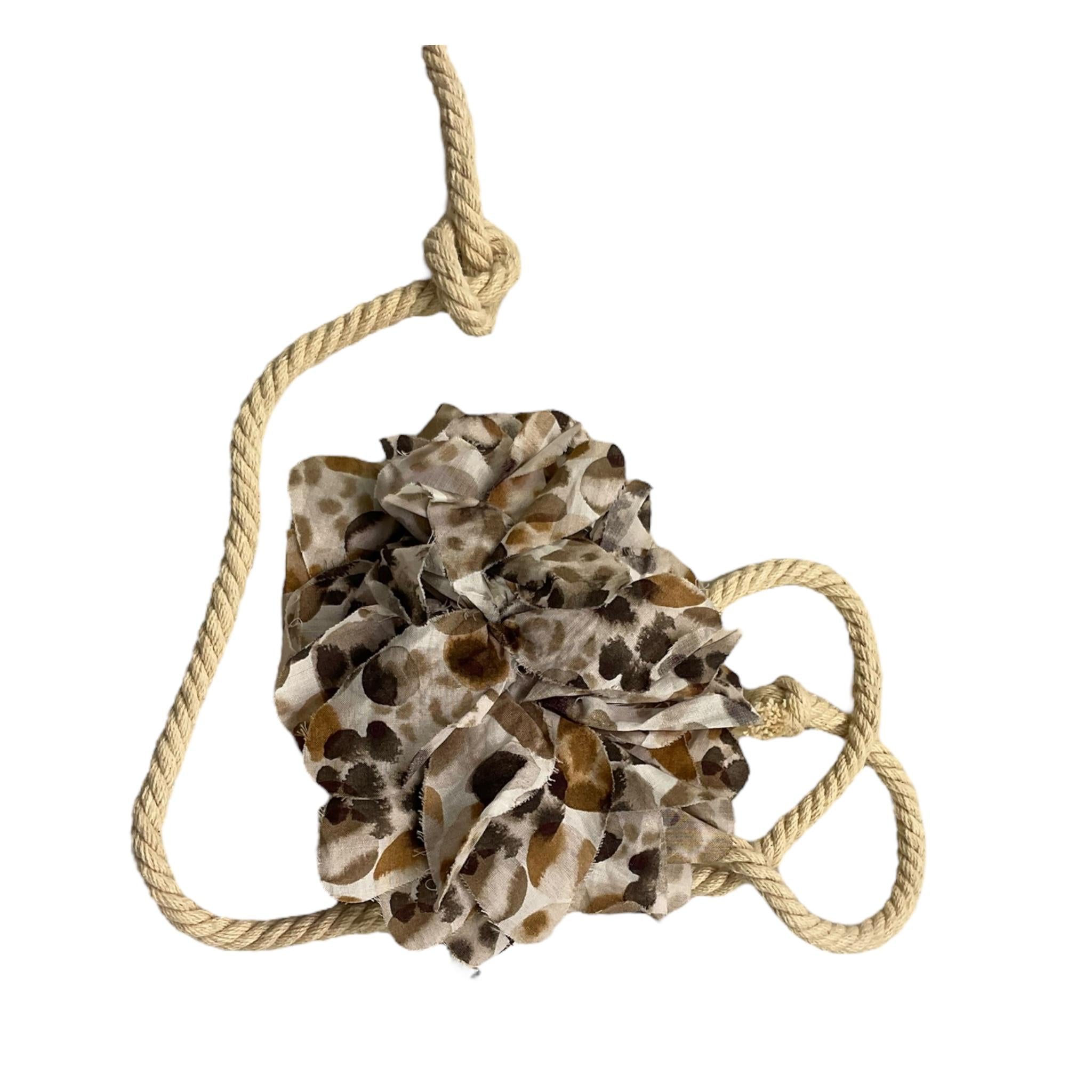 ZHOE & TOBIAH cintura tinta unita con fiore Beige per Bambina FFL10 BEIGE ZHOE & TOBIAH