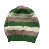 NINNAOH cappello tricolore con fantasia a righe Bianco per Neonato I2423CAF BIANCO NINNAOH