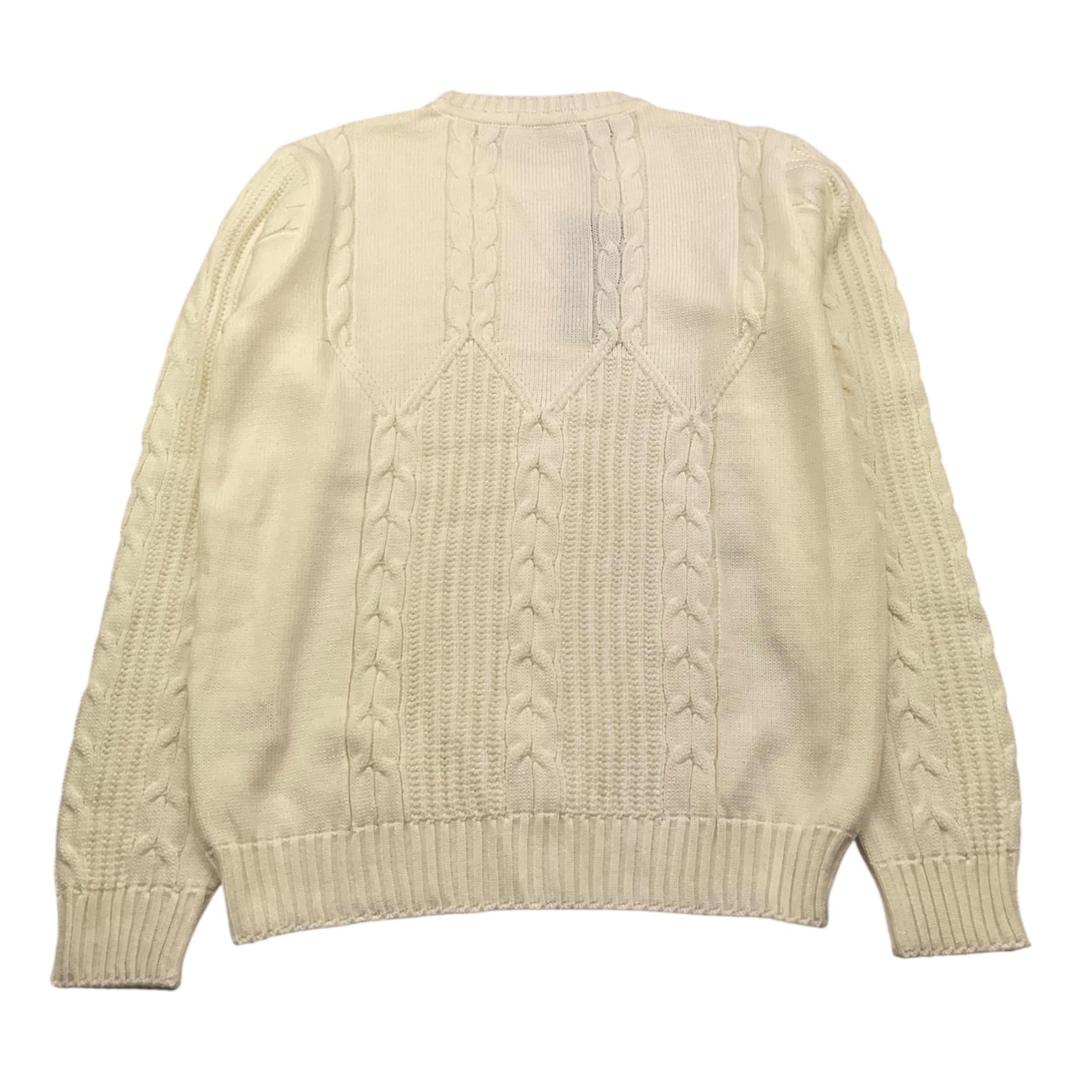 DANIELE ALESSANDRINI maglia girocollo tinta unita Panna per Bambino 1231W00130 PANNA DANIELE ALESSANDRINI