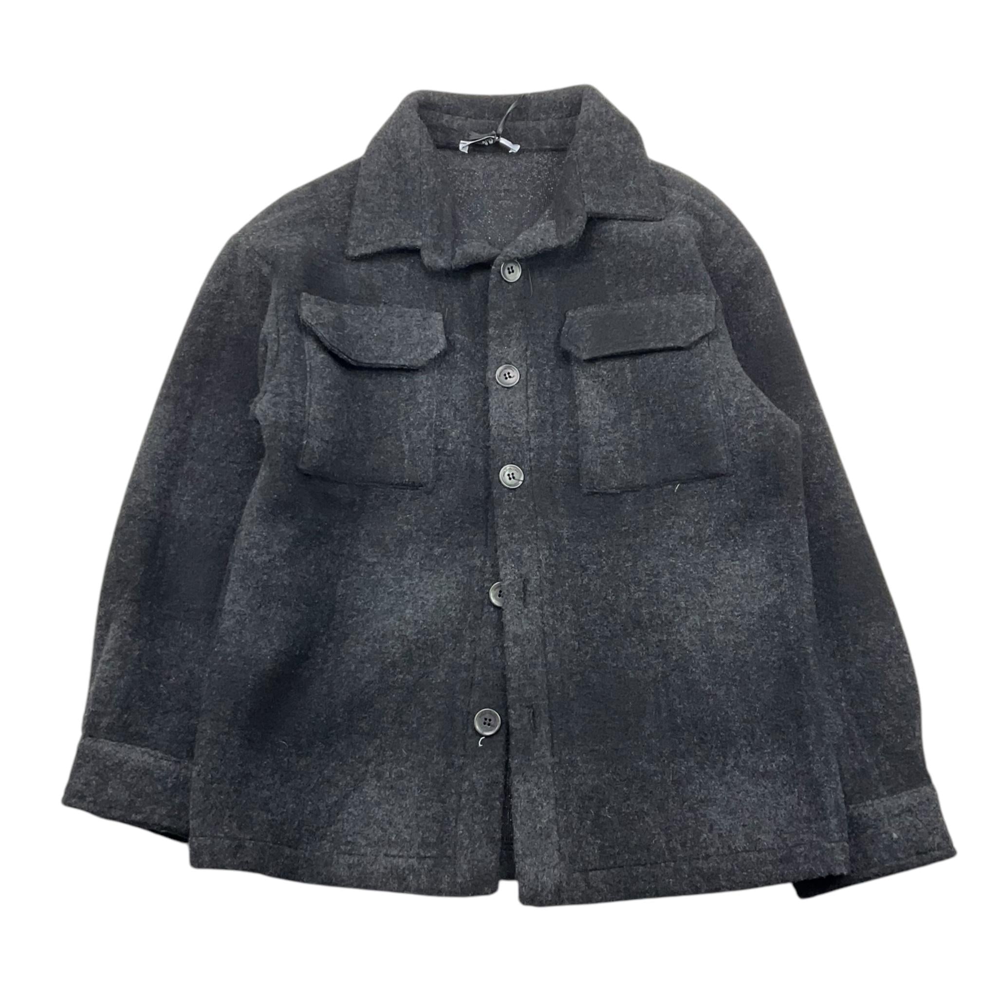 PAOLO PECORA giacca tinta unita modello camicia Nero per Bambino PP4147 NERO PAOLO PECORA