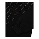 ICEBERG abito felpa con cappuccio tinta unita con brillantini Nero per Bambina VSICE5358J NERO ICEBERG