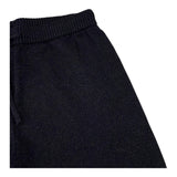 BOBOLI pantalone tinta unita modello palazzo glitterato Nero per Bambina 729356 NERO BOBOLI
