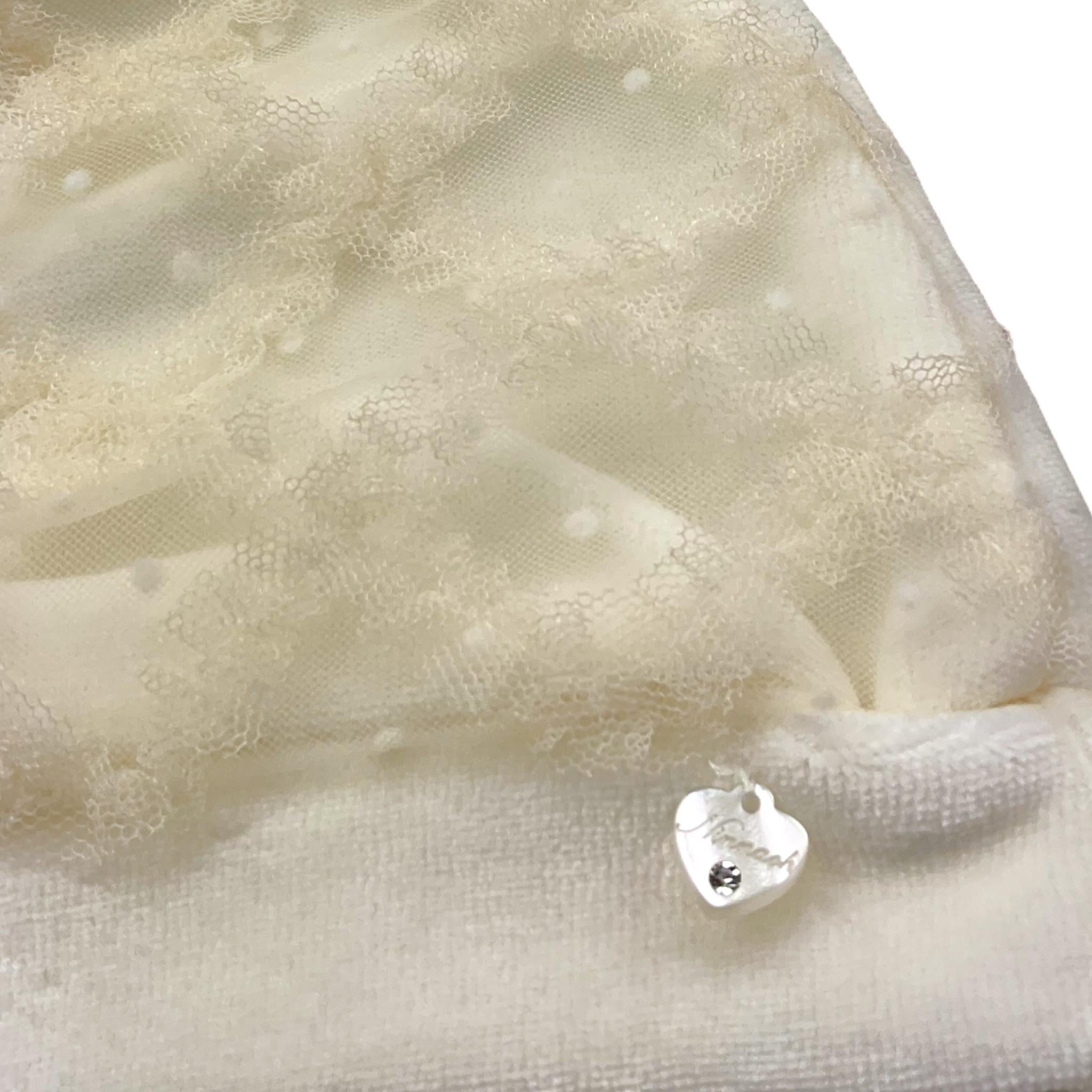 NINNAOH cappello tinta unita con ricami Bianco per Neonata I2325 BIANCO NINNAOH