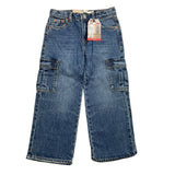 LEVI'S jeans tinta unita modello palazzo Blu per Bambina 4EK991X BLU LEVI'S
