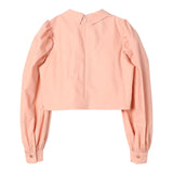 ELISABETTA FRANCHI camicia tinta unita con colletto Rosa per Bambina EFCA220 ROSA ELISABETTA FRANCHI