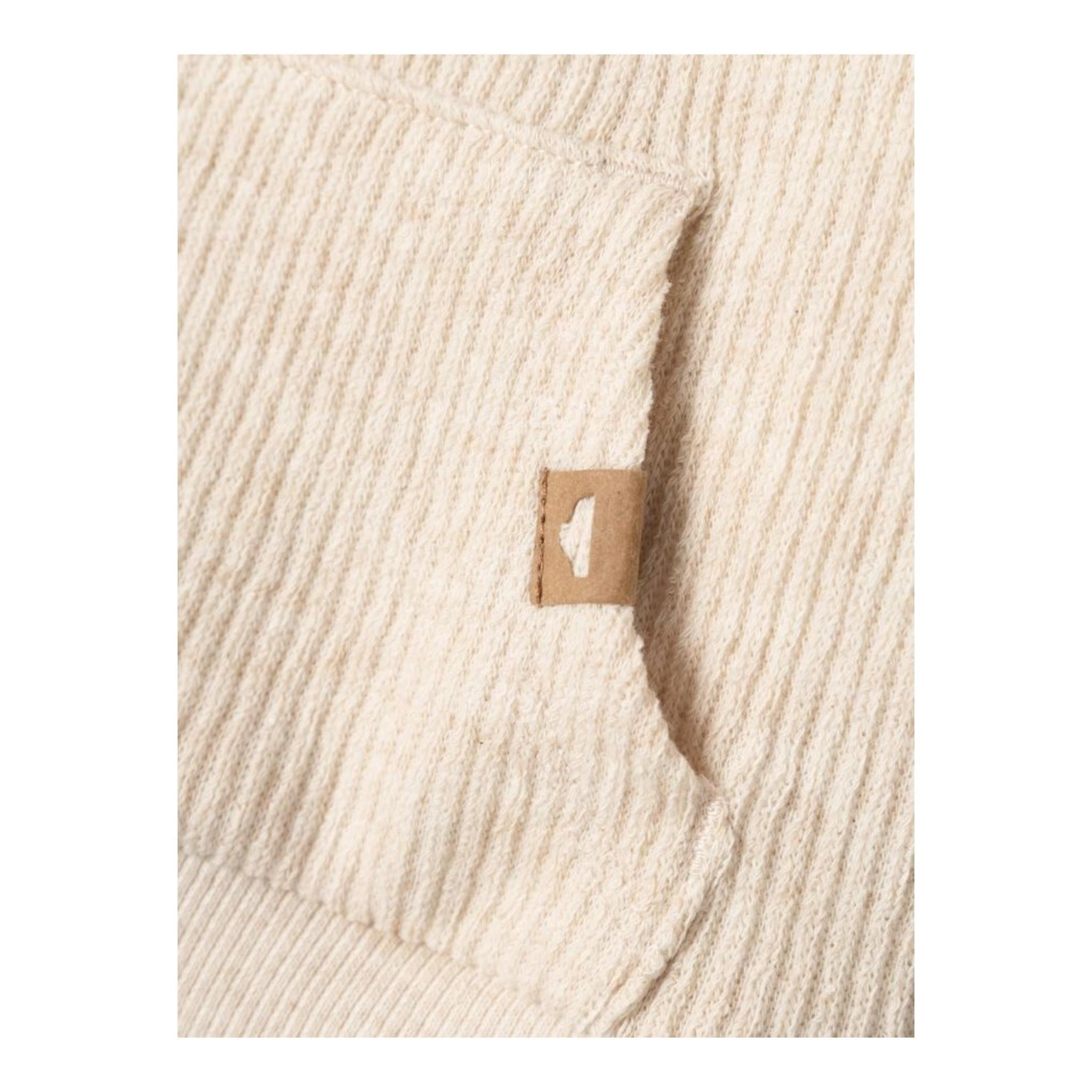NAME IT felpa girocollo tinta unita in maglia Beige per Neonato 13233492 BEIGE NAME IT