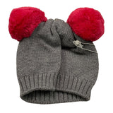 CATYA cappello tinta unita con pon pn Grigio per Neonata 721561 GRIGIO CATYA