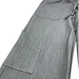 NAZARENO GABRIELLI pantalone tinta unita con elastico in vita Grigio per Bambino NG3408 GRIGIO NAZARENO GABRIELLI