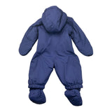 K-WAY eskimo tinta unita con cappuccio Blu per Neonato K8124PW BLU K-WAY