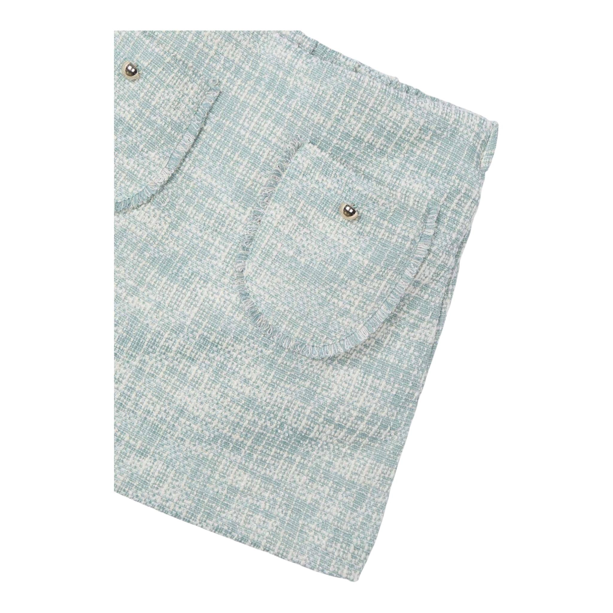 MAYORAL short tinta unita con tasche Verde per Bambina 4908XX VERDE MAYORAL