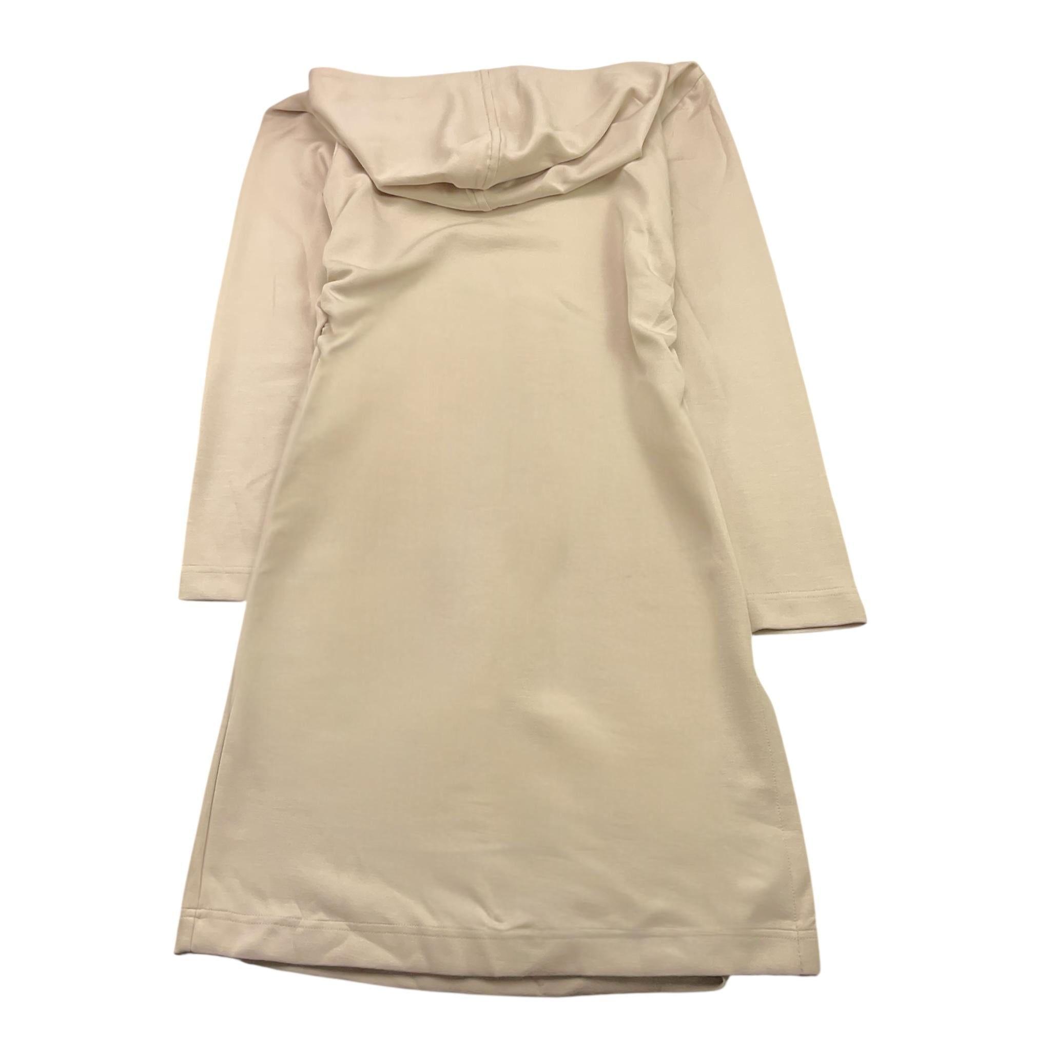 MANILA GRACE abito tinta unita con cappuccio Beige per Bambina MFJF24A118 BEIGE MANILA GRACE