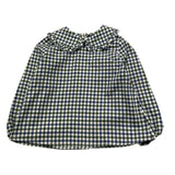 LITTLE BEAR camicia tinta unita con fantasia a quadrettini Bianco per Neonata 7225 BIANCO LITTLE BEAR