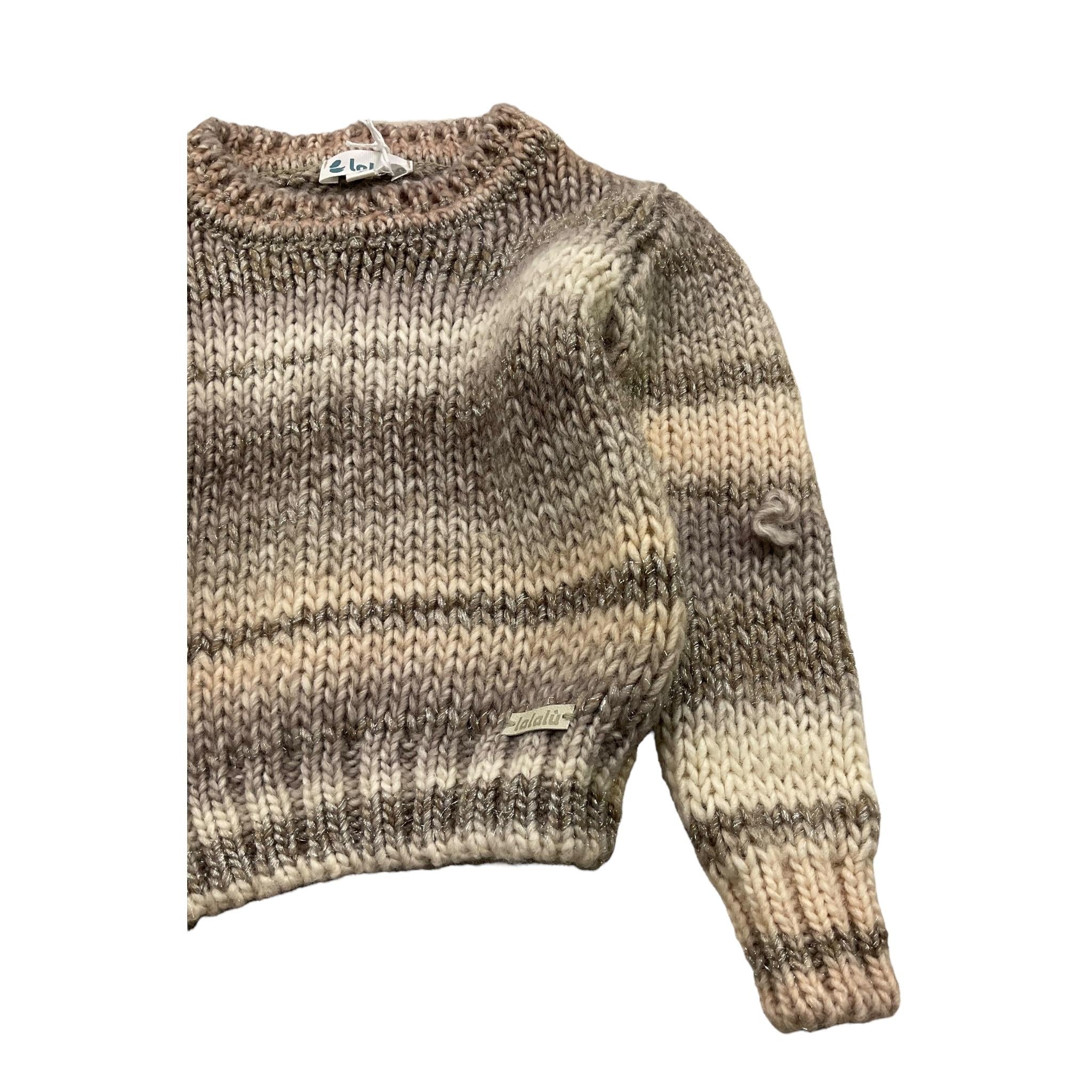 LALALU' maglia girocollo multifantasia Multicolor per Neonata MGL80NB MULTICOLOR LALALU'