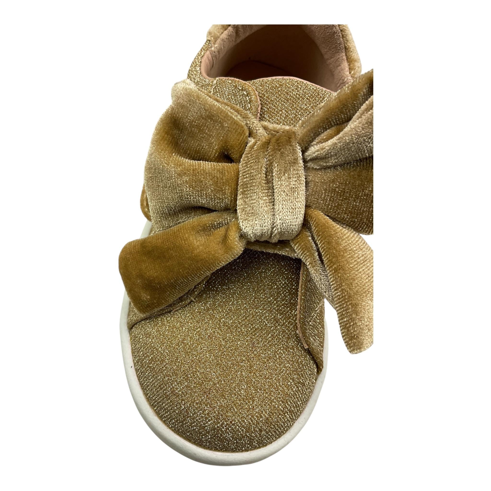 ANGEL'S FACE sneakers glitterate tinta unita con fiocco Oro per Neonata COLETTE ORO ANGEL'S FACE