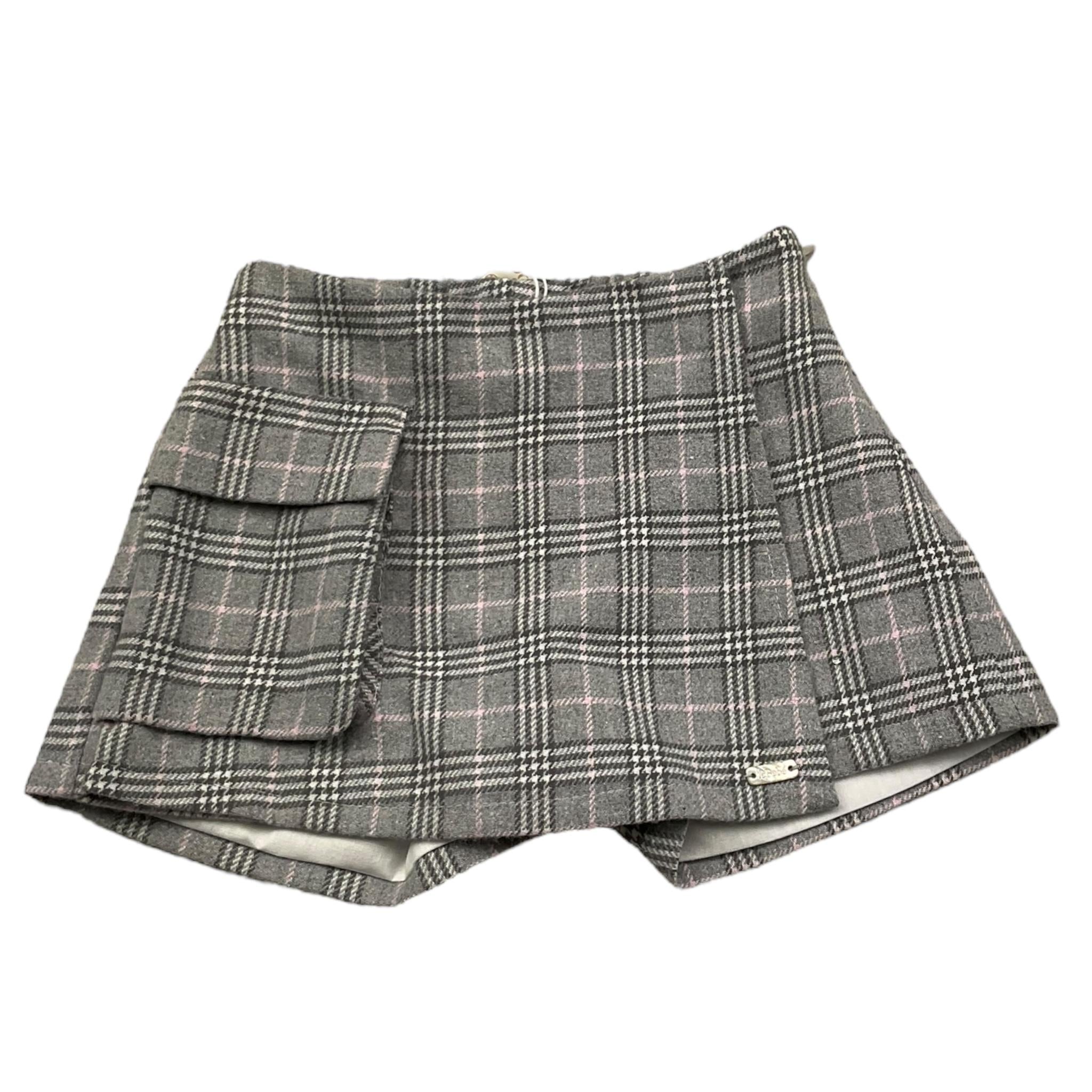 LE BEBE' short tinta unita fantasia quadri Grigio per Neonata LBG6153 GRIGIO LE BEBE'