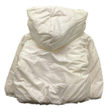 TEDDY E MINOU giubbino tinta unita con cappuccio Bianco per Neonato I23CN013N0001 BIANCO TEDDY E MINOU