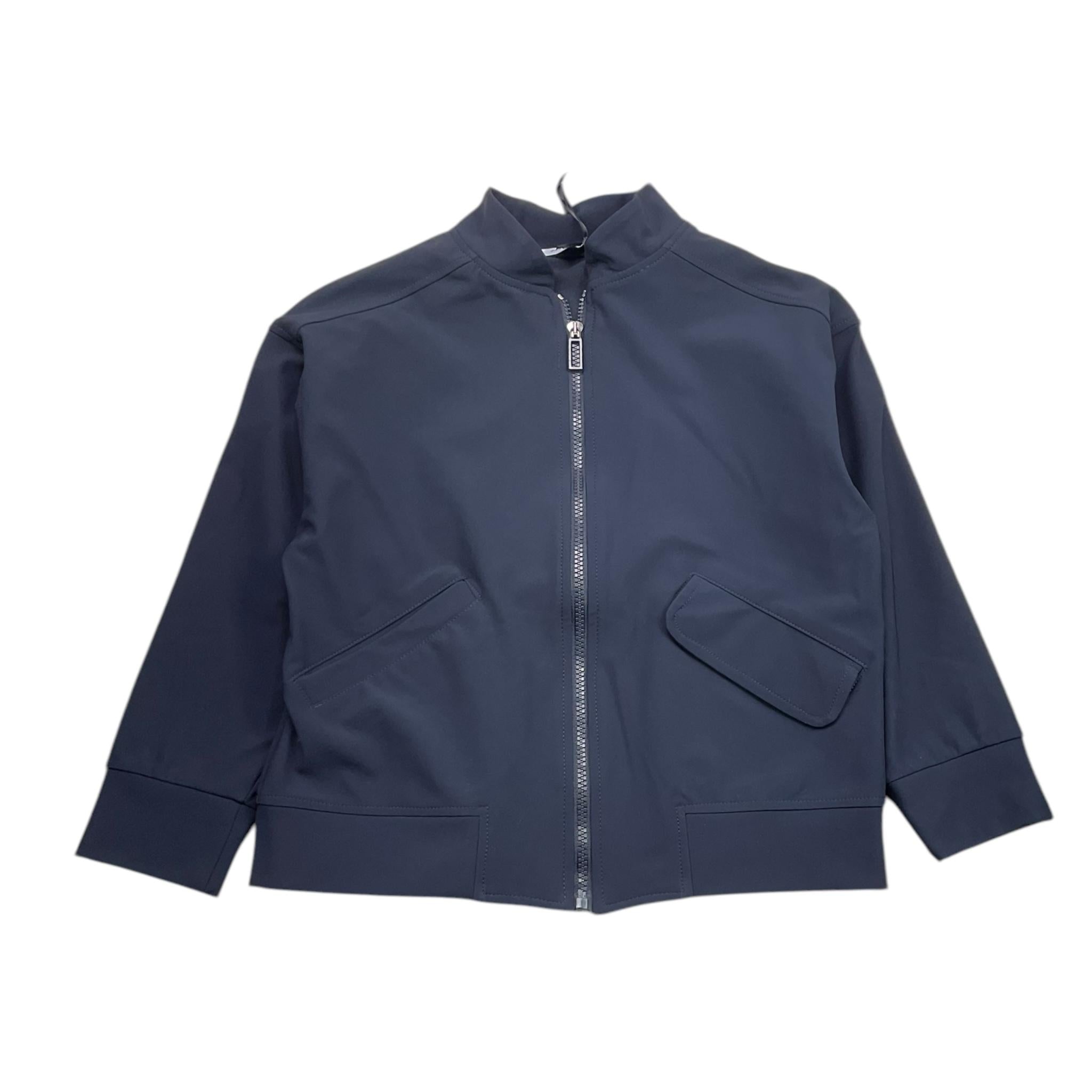 PAOLO PECORA giubbino tinta unita con zip Blu per Bambino PP4137 BLU PAOLO PECORA