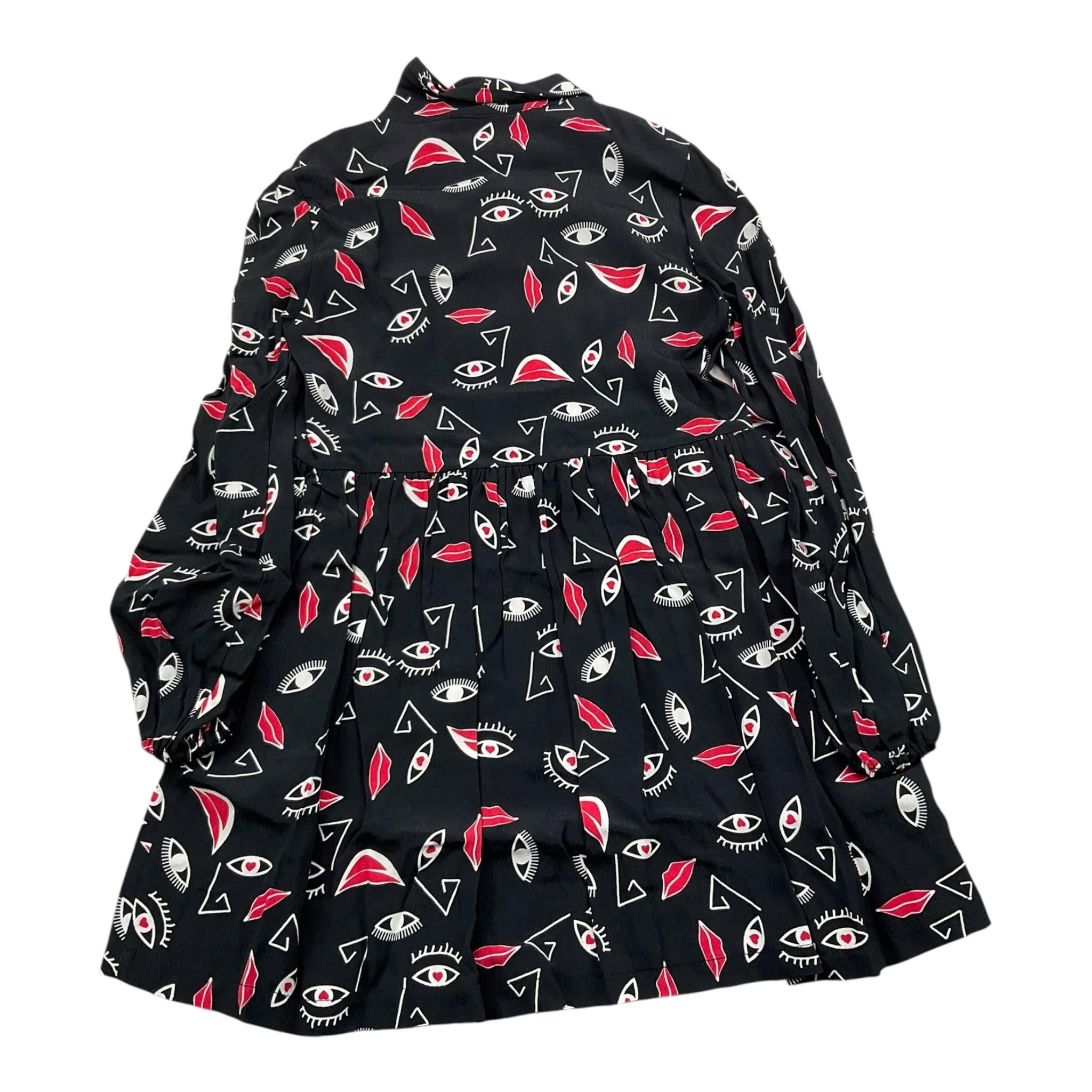 DIXIE abito manica lunga stampa fantasia Nero per Bambina AB40364G34 NERO DIXIE