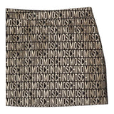 MOSCHINO gonna tinta unita logata Nero per Bambina HDJ038 NERO MOSCHINO