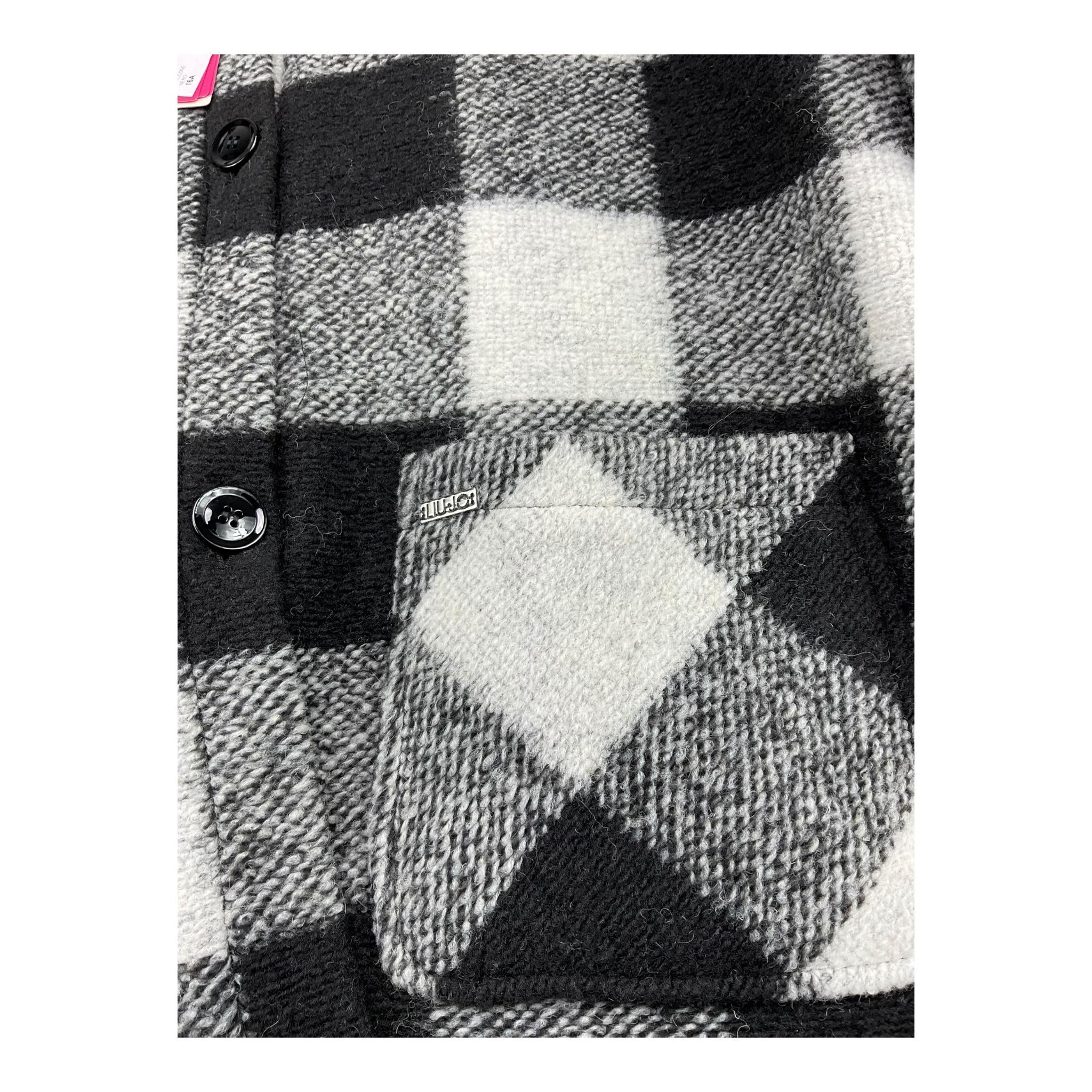 LIU JO cappotto stampa fantasia Bianco/nero per Bambina GF2136 BIANCO/NERO LIU JO