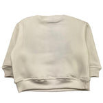 DO NOT CONFORM felpa chiusa con cappuccio tinta unita cn logo Bianco per Neonato FE028N BIANCO DO NOT CONFORM