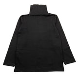 PAOLO PECORA shirt tinta unita collo alto Nero per Bambino PP3430 NERO PAOLO PECORA