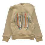 STAY STREET felpa tinta unita con cappuccio e stampa Beige per Neonato 14918 BEIGE STAY STREET