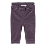 NAME IT pantalone tinta unita con girovita regolabile Viola per Neonata 13231254 VIOLA NAME IT