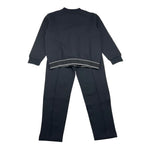 CESARE PACIOTTI completo 2 pezzi felpa-pantalone tinta unita Nero per Bambino MFP5351J NERO CESARE PACIOTTI