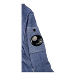 C.P. COMPANY maglia girocollo tinta unita con logo Blu per Bambino CUW009 BLU C.P. COMPANY