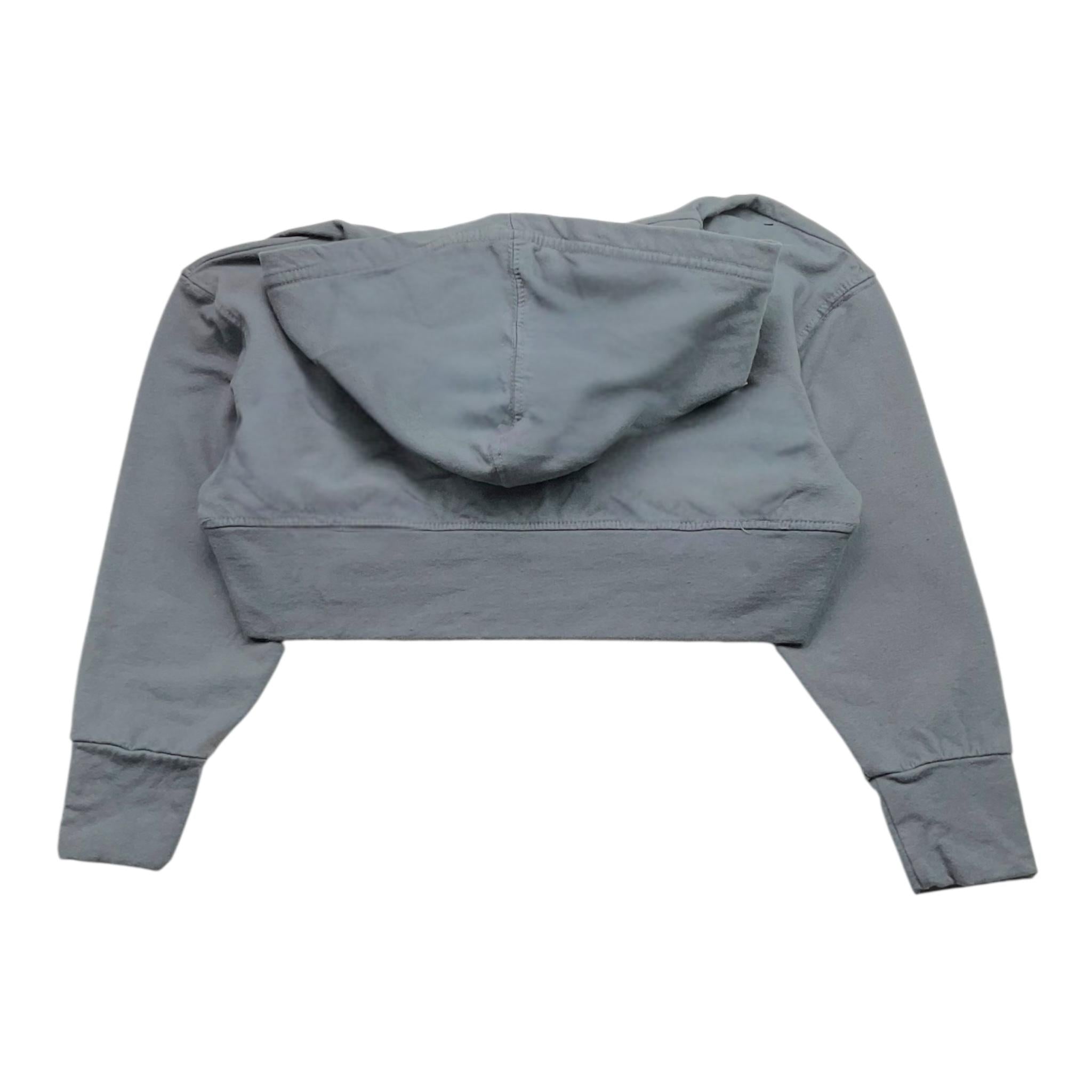 PYPE felpa tinta unita con cappuccio e stampa Grigio per Bambina ADDGR GRIGIO PYPE