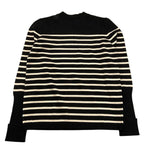 RELISH maglia girocollo fantasia a righe Nero per Bambina RGA230258011 NERO RELISH