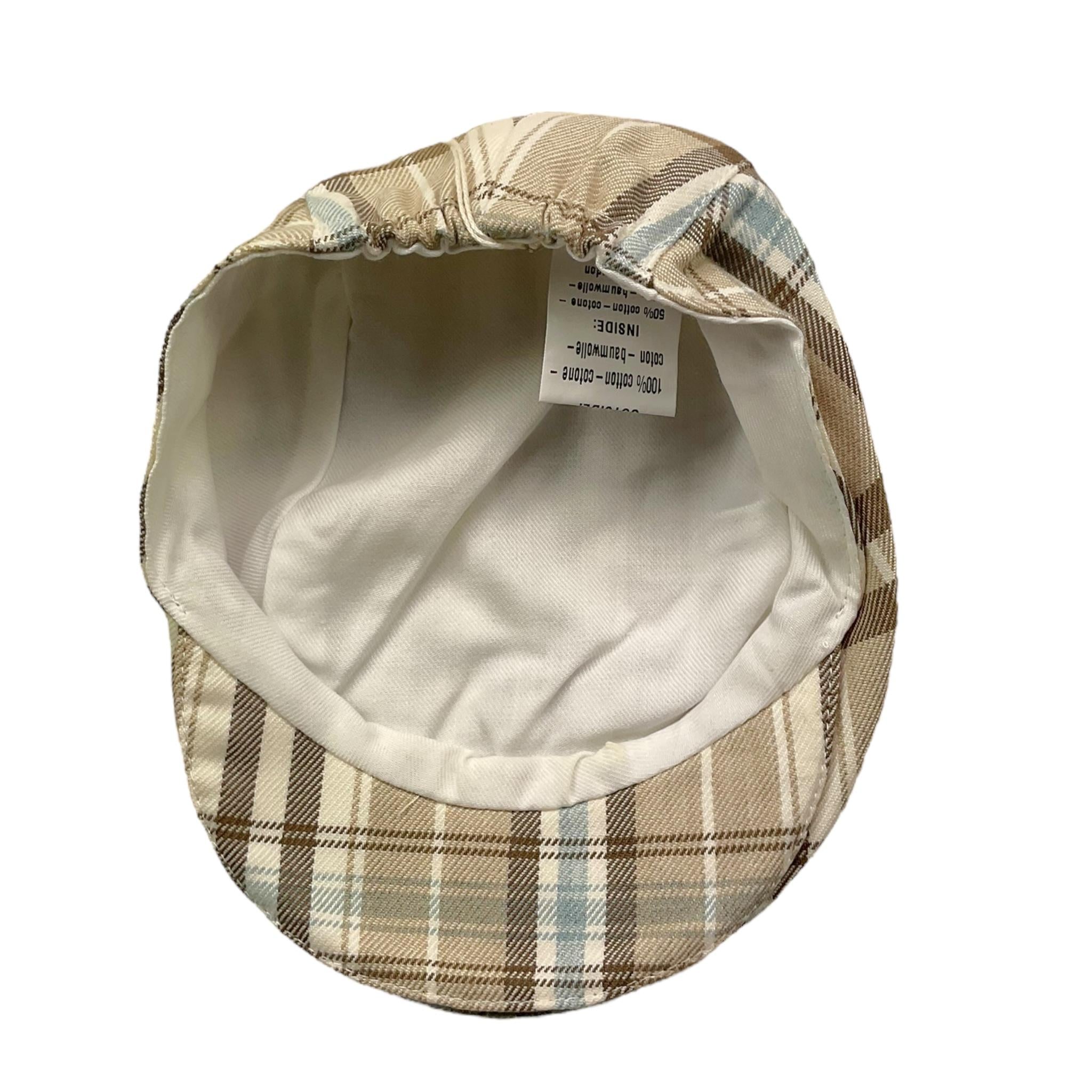 MARLU' cappello tinta unita modello coppola Beige per Neonato IR201CO BEIGE MARLU'