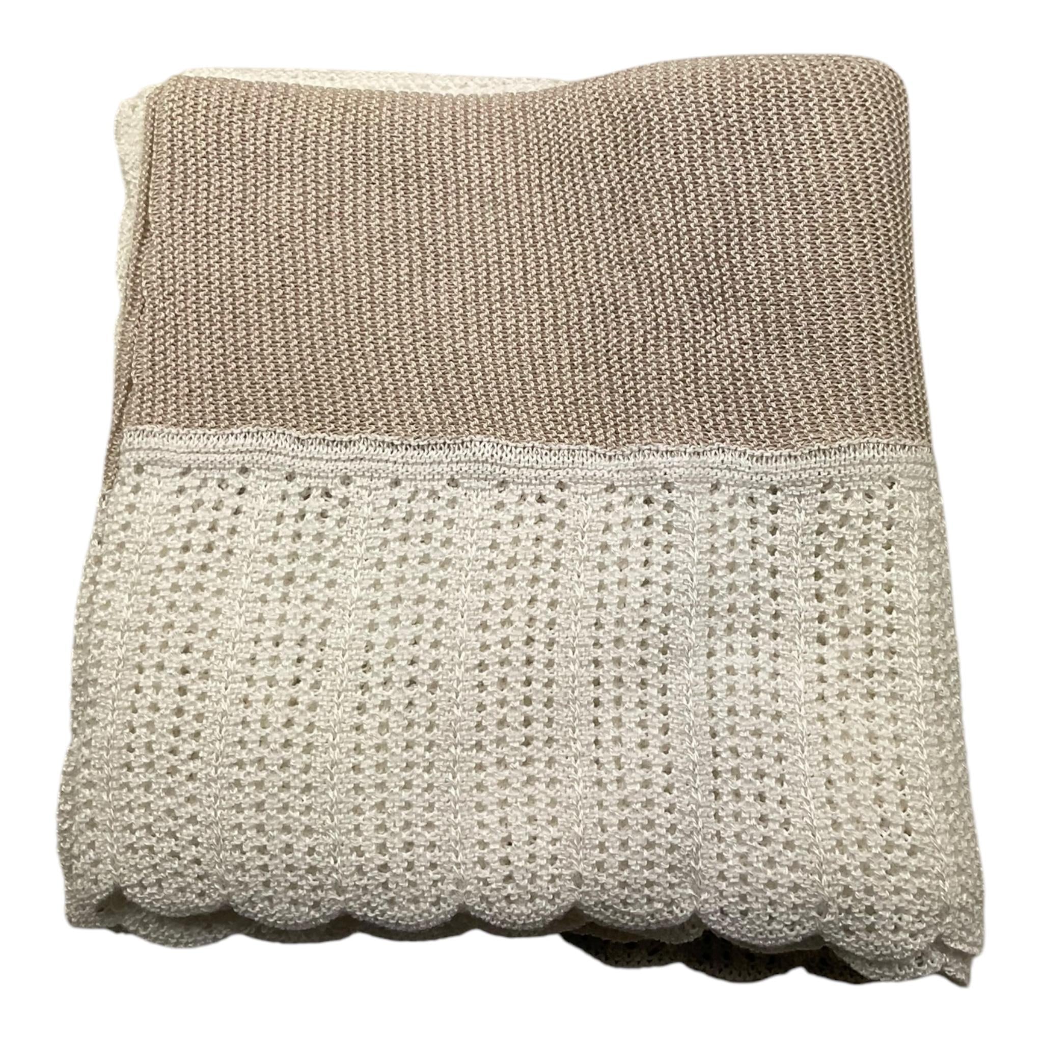 PAZ RODRIGUEZ coperta tinta unita con ricami Bianco per Neonata 2682882 BIANCO PAZ RODRIGUEZ