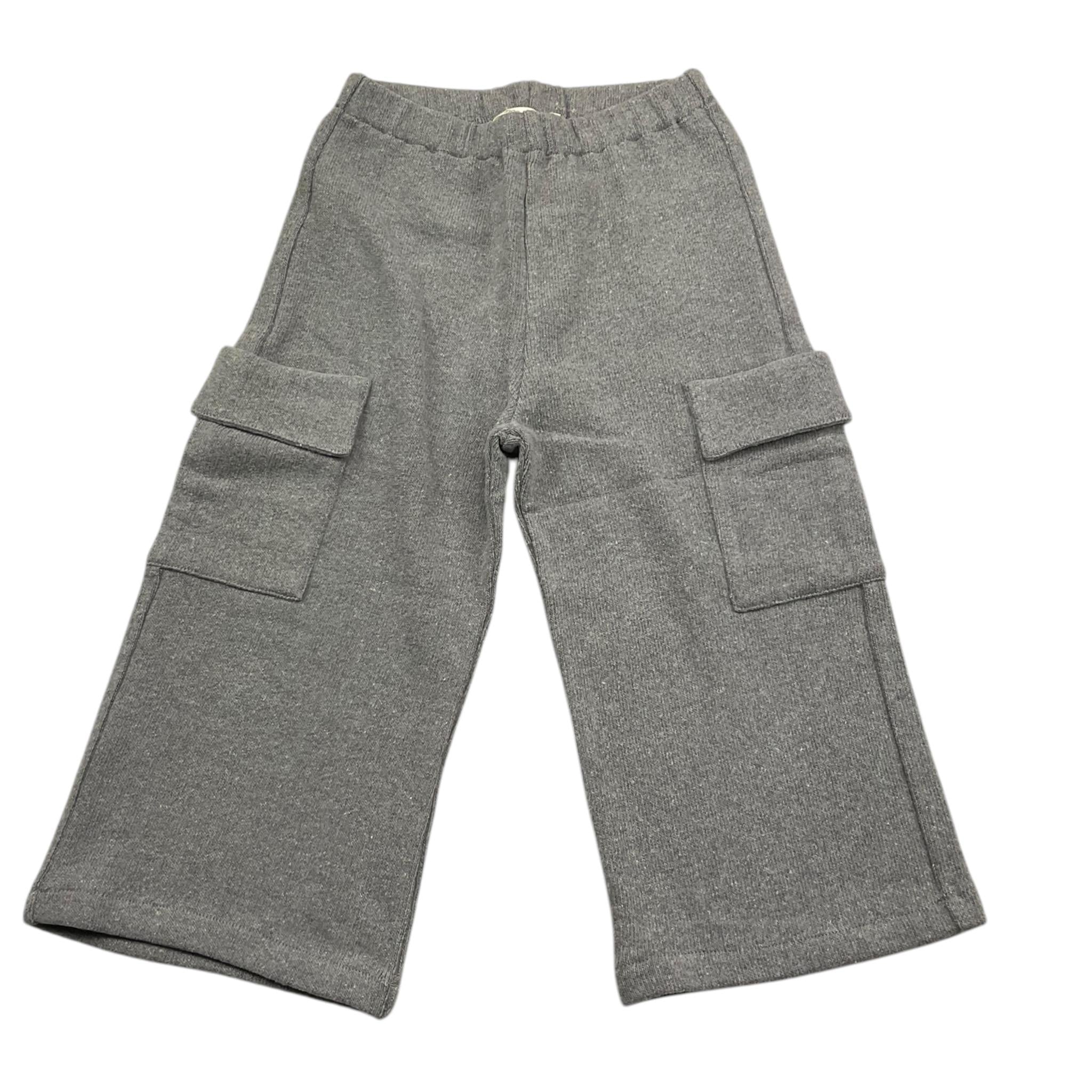 ZHOE & TOBIAH pantalone modello a palazzo tinta unita Grigio per Neonata KTT28 GRIGIO ZHOE & TOBIAH